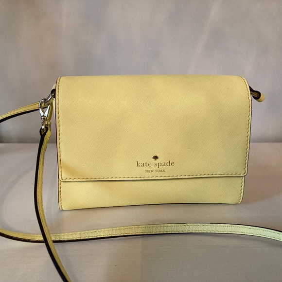 Yellow Kate Spade Purse - Picture 1 of 10